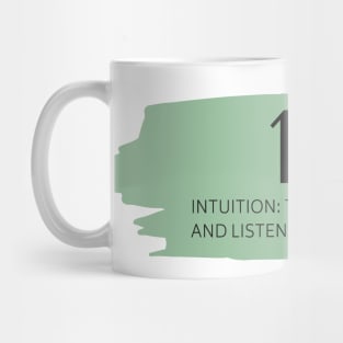 111 Angel Number green Mug